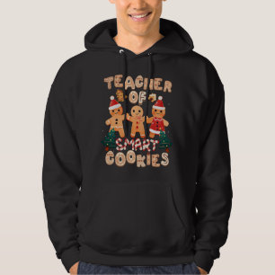 Christmas Teacher Cute Gingerbread Cookies Funny H Hoodie