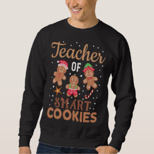 Christmas Teacher Cute Gingerbread Cookies Sweatshirt