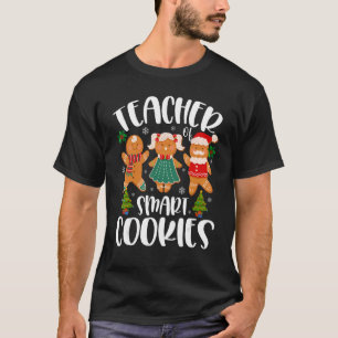 Christmas Teacher Cute Gingerbread Cookies T-Shirt