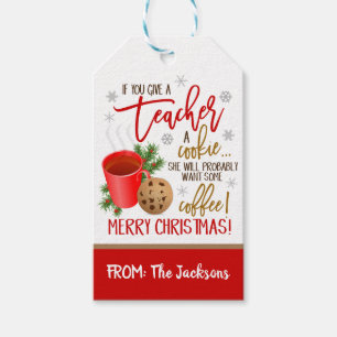 Christmas Teacher Gift Tags