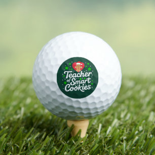 Christmas Teacher Of Smart Cookies Teacher Life  Golf Balls