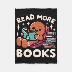 Christmas Teacher Read More Books Fun Women Fleece Blanket