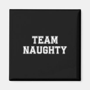 Christmas Team Naughty Adult Office Party Matching Magnet