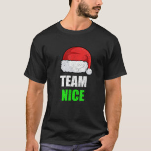 Christmas Team Nice Shirt Matching Family Pajama N