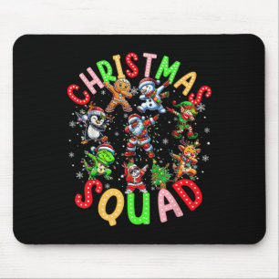 Christmas Team Santa Elf Squad Xmas Matching Famil Mouse Mat