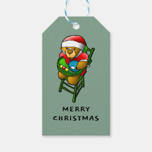 Christmas Teddy Bear Gift Tags