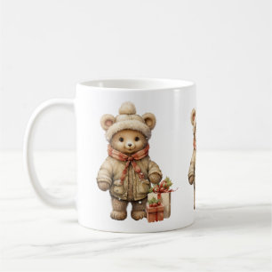Christmas Teddy Bear Mug
