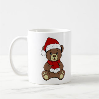 Christmas Teddy Bear Mug