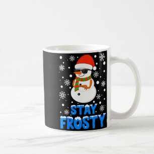 Christmas Tee Funny Frosty Xmas Cool Snowman Women Coffee Mug