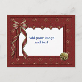 Christmas Template Postcard
