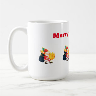 Christmas text Wishes Printed Classic-Cup 15 oz Coffee Mug