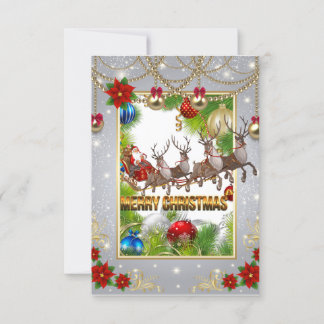 Christmas Thank You Card