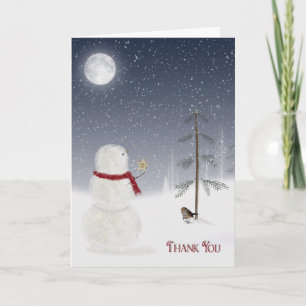 Christmas Thank You Card