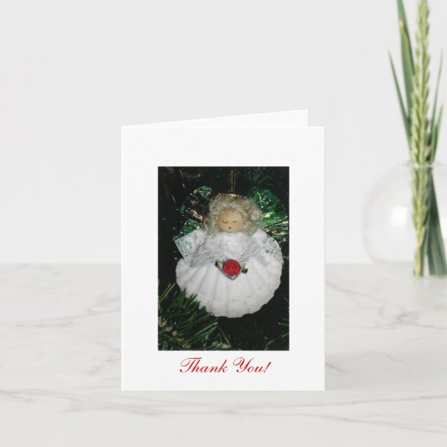 Christmas Thank You! Thank You Card (Front)