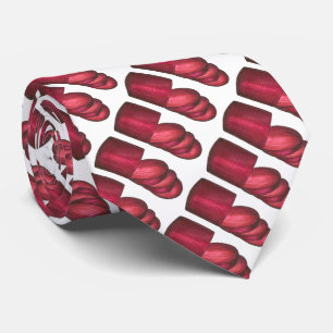 Christmas Thanksgiving Canned Cranberry Sauce Food Tie