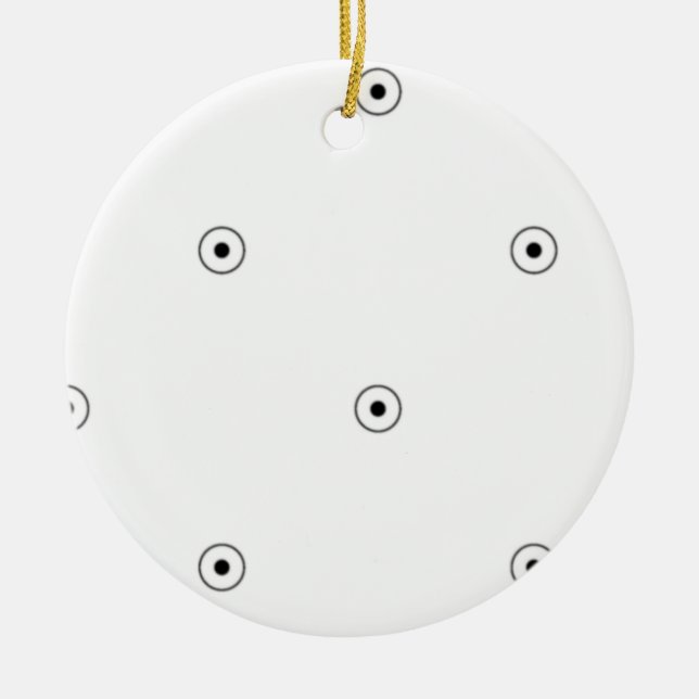 Christmas | Thanksgiving | Family Shirts & Gifts Ceramic Tree Decoration (Front)