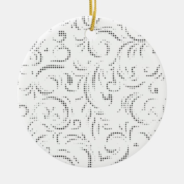 Christmas | Thanksgiving | Family Shirts & Gifts Ceramic Tree Decoration (Front)
