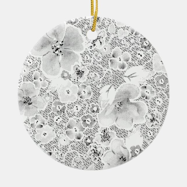 Christmas | Thanksgiving | Family Shirts & Gifts Ceramic Tree Decoration (Front)