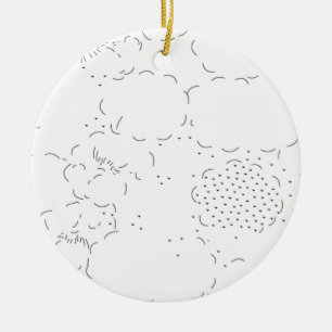 Christmas   Thanksgiving   Family Shirts & Gifts Ceramic Tree Decoration