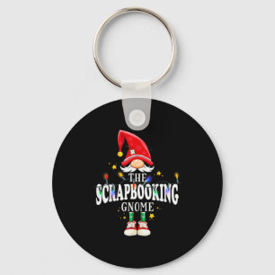 Christmas The Scrapbooking Gnome X-mas Matching Pj Key Ring