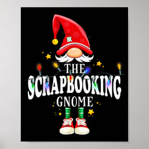 Christmas The Scrapbooking Gnome X-mas Matching Pj Poster