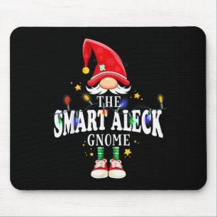 Christmas The Smart Aleck Gnome X-mas Matching Pjs Mouse Mat