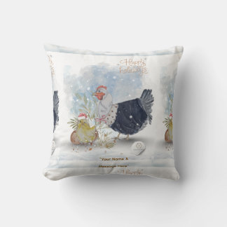 Christmas Theme Boganhues Print Cushion