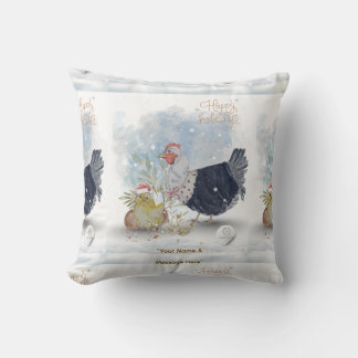 Christmas Theme Boganhues Print Cushion