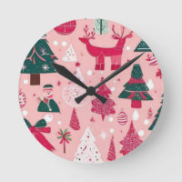 Christmas theme Christmas trees snowflake