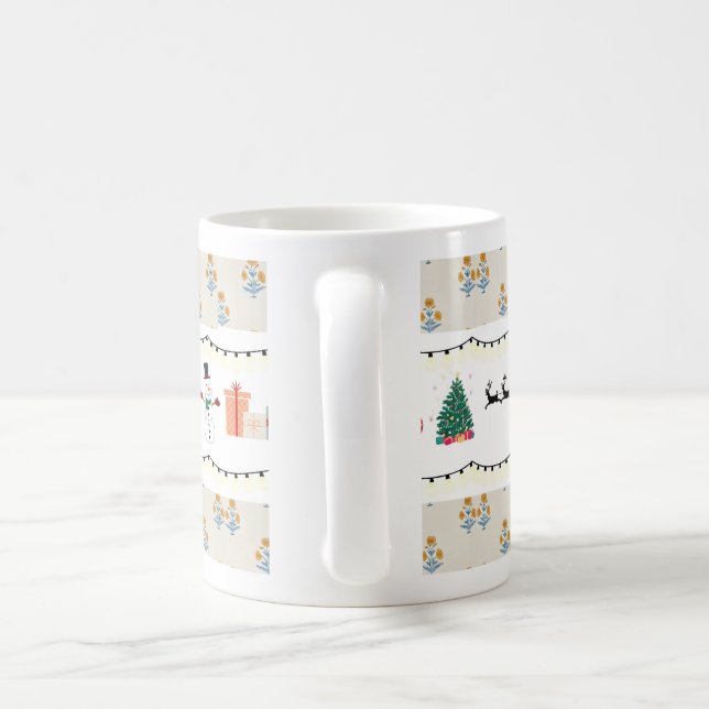 Christmas theme coffee mug, mug (Handle)