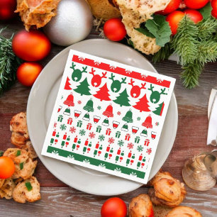 Christmas theme  napkin