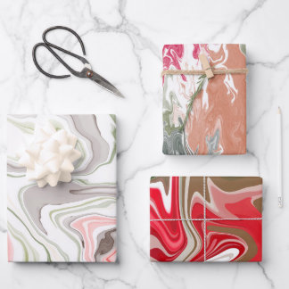 Christmas theme : The mixture of happiness Wrapping Paper Sheet