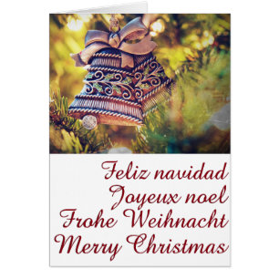 Christmas theme with two bells