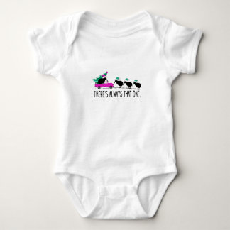 Christmas Themed Kiwi Joke Saying Gift Idea Baby Bodysuit