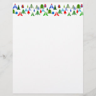 Christmas-Themed Letterhead