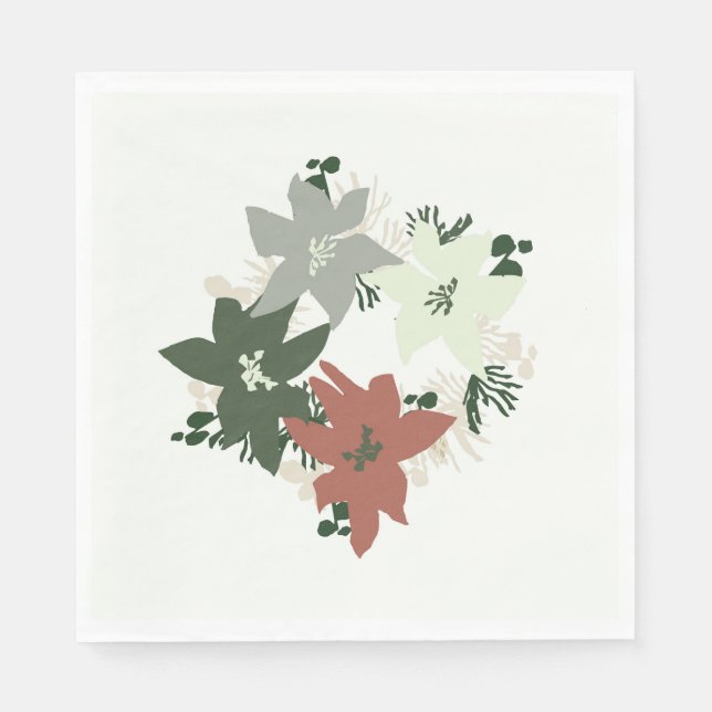 Christmas Themed Napkins (Front)