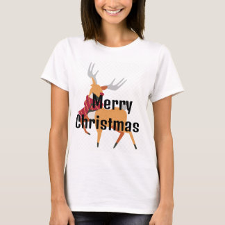 Christmas-themed T-shirt for girls:T-Shirt