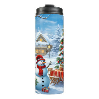 Christmas thermaL tumbler