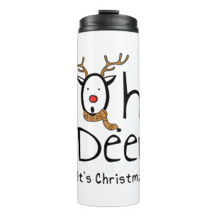 Christmas Thermal Tumbler