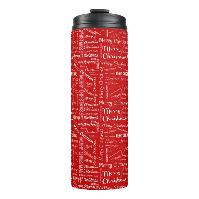 Christmas Thermal Tumbler (Front)