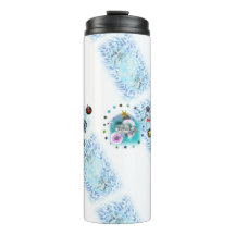 Christmas Thermal Tumbler