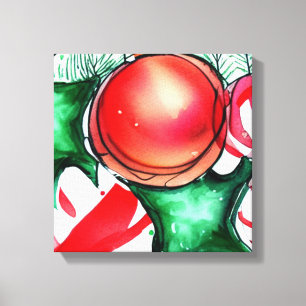 Christmas Things Canvas Print