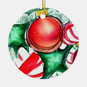 Christmas Things Ceramic Tree Decoration