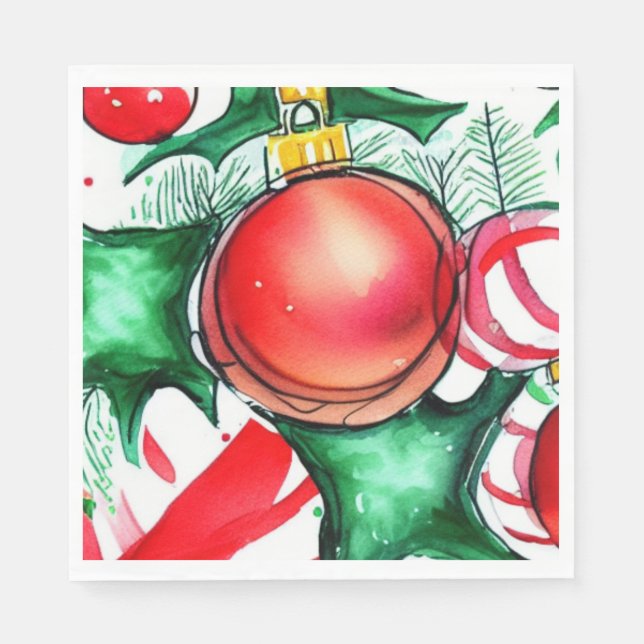 Christmas Things Napkin (Front)