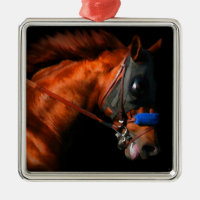 Christmas Thoroughbred Racehorse