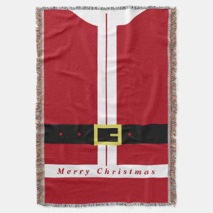 Christmas Throw Blanket Santa Claus Gift