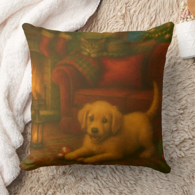 Christmas Throw Pillow (Blanket)