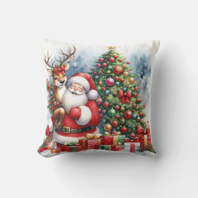Christmas Throw Pillow (Front)