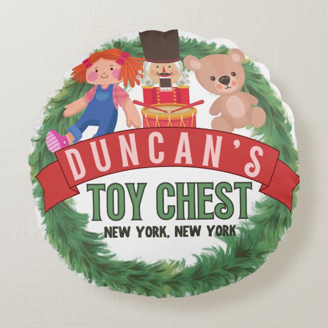 Christmas Throw Pillow (Front)