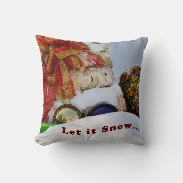 Christmas Throw Pillow (Front)